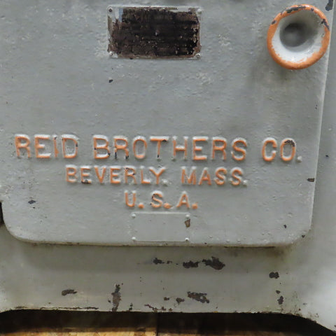 Reid Brothers No. 2-C Hand Feed Surface Grinder 26" x 6" Table 230/460V 3PH