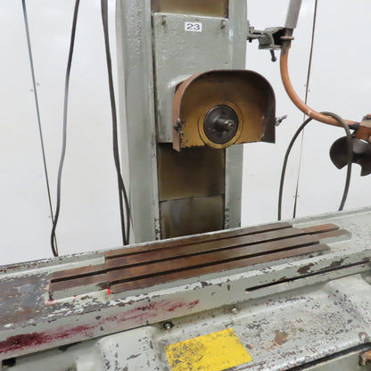 Reid Brothers No. 2-C Hand Feed Surface Grinder 26" x 6" Table 230/460V 3PH