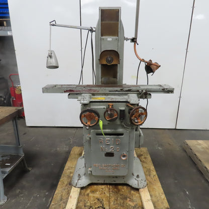 Reid Brothers No. 2-C Hand Feed Surface Grinder 26" x 6" Table 230/460V 3PH