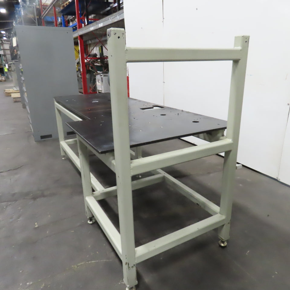 77" x 25" Utility Work Table Station Jig Weld Bench 1/2" Blanchard Ground Top