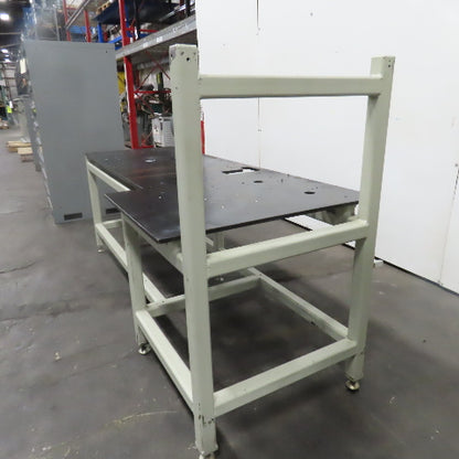 77" x 25" Utility Work Table Station Jig Weld Bench 1/2" Blanchard Ground Top