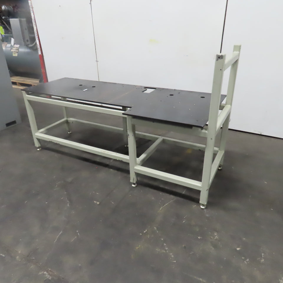 77" x 25" Utility Work Table Station Jig Weld Bench 1/2" Blanchard Ground Top