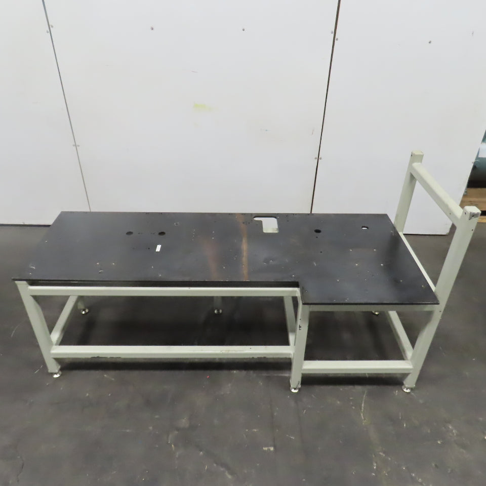 77" x 25" Utility Work Table Station Jig Weld Bench 1/2" Blanchard Ground Top