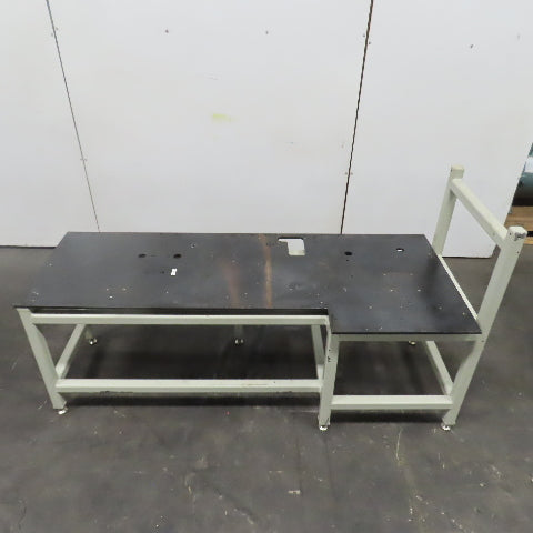77" x 25" Utility Work Table Station Jig Weld Bench 1/2" Blanchard Ground Top
