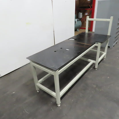 77" x 25" Utility Work Table Station Jig Weld Bench 1/2" Blanchard Ground Top