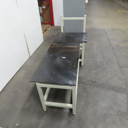 77" x 25" Utility Work Table Station Jig Weld Bench 1/2" Blanchard Ground Top