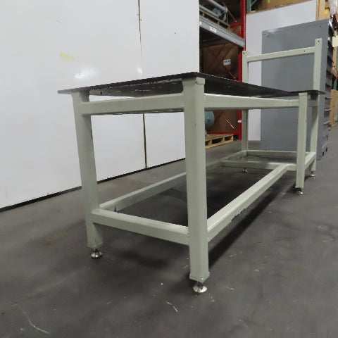 77" x 25" Utility Work Table Station Jig Weld Bench 1/2" Blanchard Ground Top