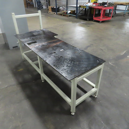 77" x 25" Utility Work Table Station Jig Weld Bench 1/2" Blanchard Ground Top