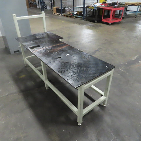77" x 25" Utility Work Table Station Jig Weld Bench 1/2" Blanchard Ground Top