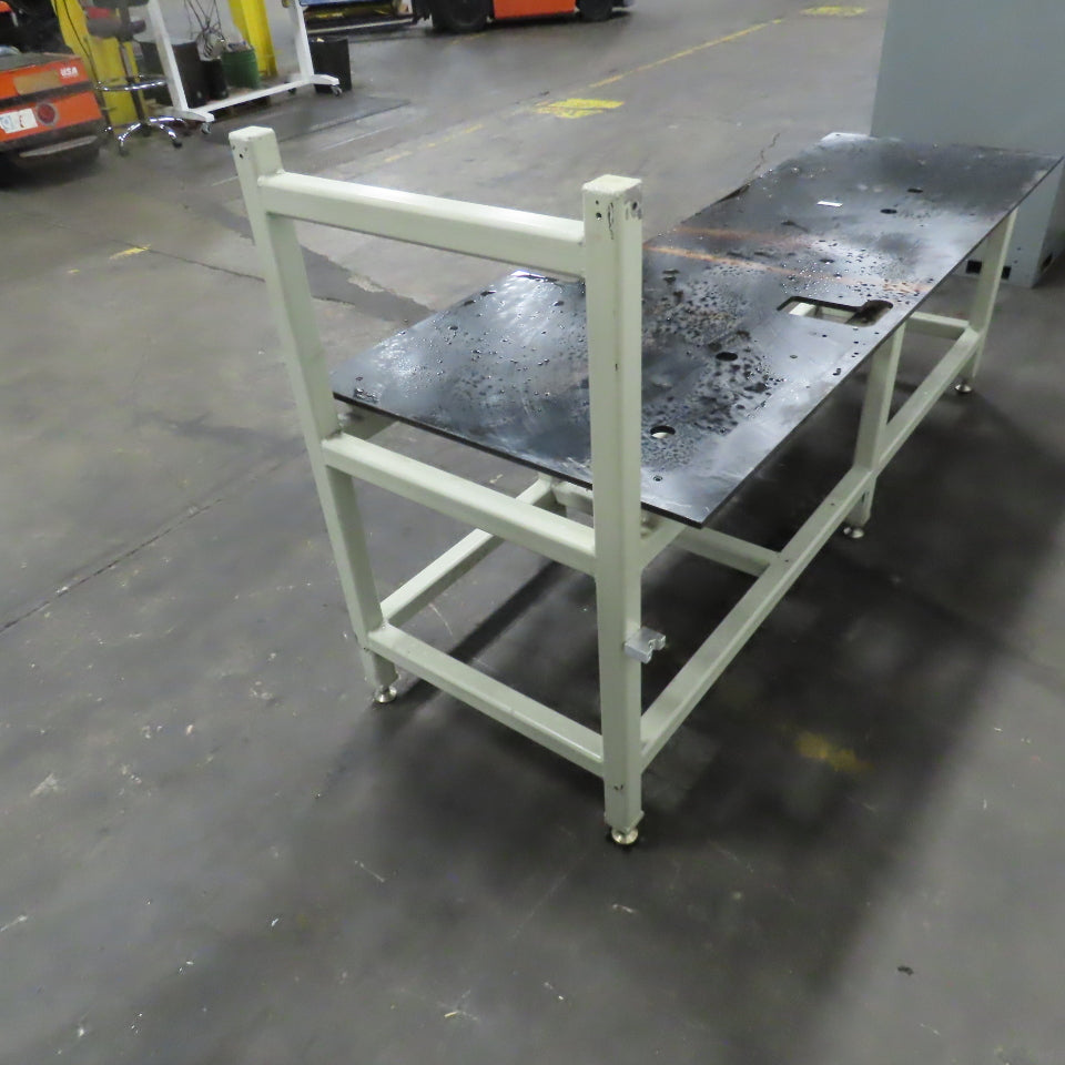 77" x 25" Utility Work Table Station Jig Weld Bench 1/2" Blanchard Ground Top