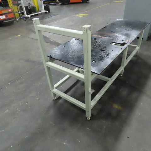 77" x 25" Utility Work Table Station Jig Weld Bench 1/2" Blanchard Ground Top