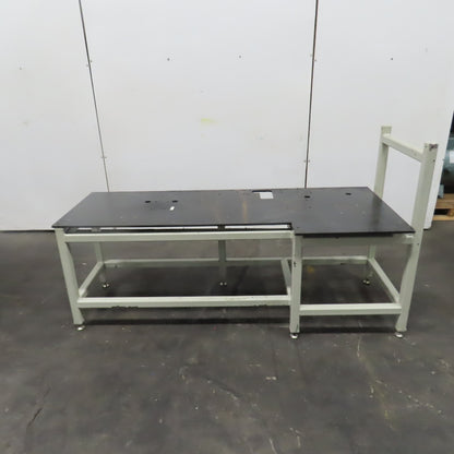 77" x 25" Utility Work Table Station Jig Weld Bench 1/2" Blanchard Ground Top
