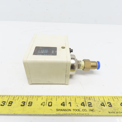 Adjustable Pressure Switch 14 to 43 PSI 1/4" NPT 110/220V