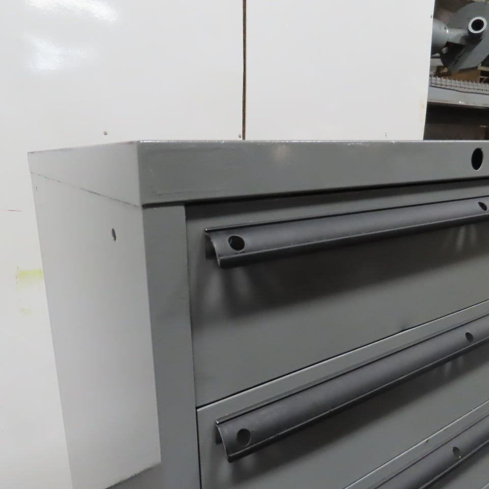 Lista Style 9 Drawer Industrial Small Parts Tool Storage Cabinet 28 x 28 x 60"