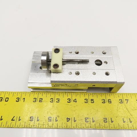 SMC MXS16L-40 Dual Rod Air Slide Table Plate 35mm Stroke