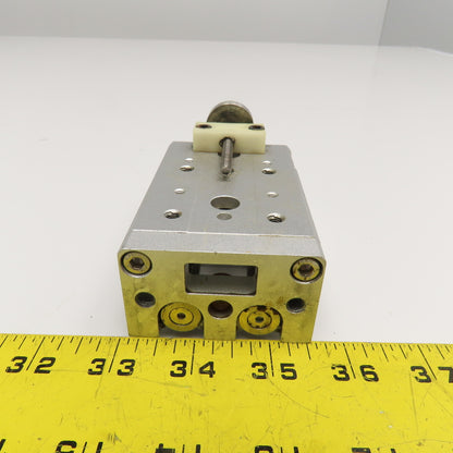 SMC MXS16L-40 Dual Rod Air Slide Table Plate 35mm Stroke