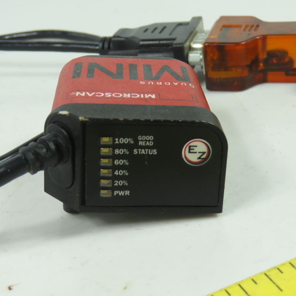 Microscan FIS-6300-0002G Mini Quadrus Barcode Scanner 5VDC W/IC-332