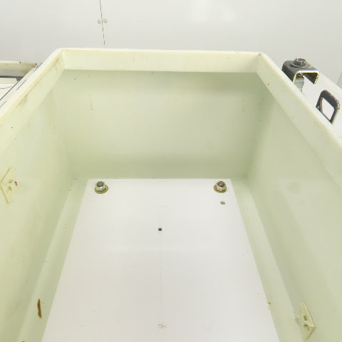 Hoffman A-201208LP 20" x 12" x 8" Electrical Enclosure W/ Backplate Type 12, 13
