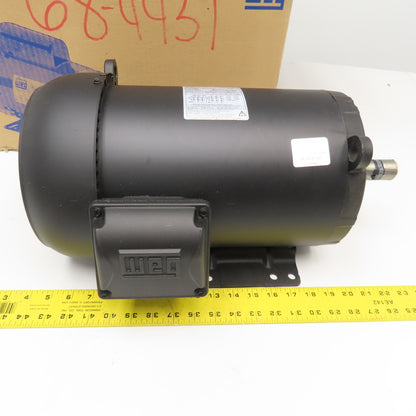 WEG HT005404NPW01 5Hp 208-460V 50/60Hz 3Ph 1750RPM AC Motor