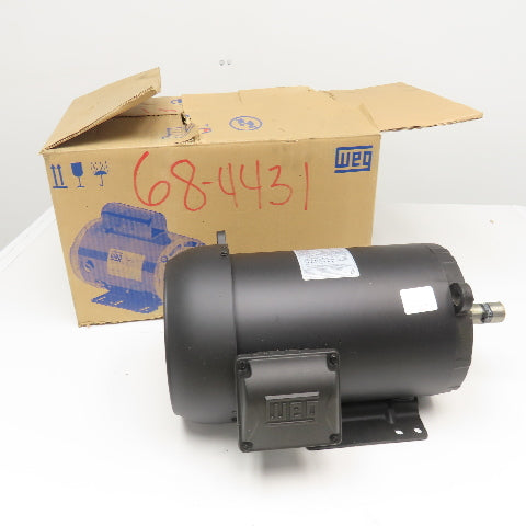 WEG HT005404NPW01 5Hp 208-460V 50/60Hz 3Ph 1750RPM AC Motor