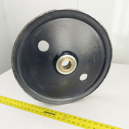 500mm / 19-7/8" OD Steel Cable Wire Rope Pulley 2" Bore 51mm OAW (20-5/8)
