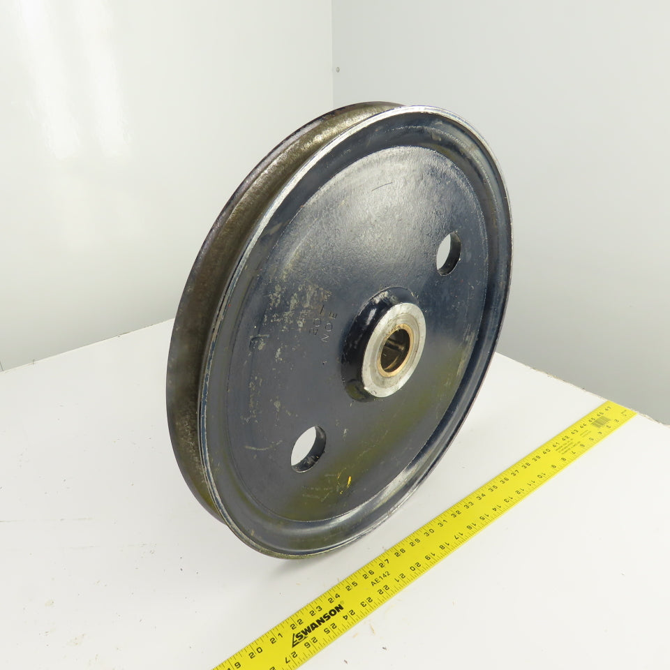 500mm / 19-7/8" OD Steel Cable Wire Rope Pulley 2" Bore 51mm OAW (20-5/8)