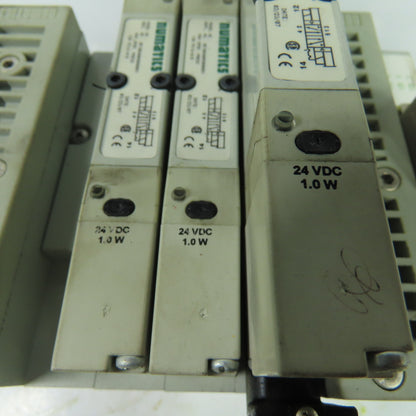 Numatics 051BA400M000061 Solenoid Valve Manifold Block 120PSI 24VDC