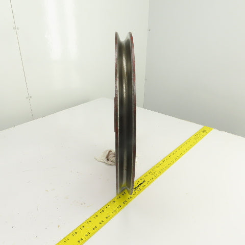 500mm / 19-7/8" OD Steel Cable Wire Rope Pulley 2" Bore 45mm OAW
