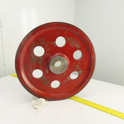 500mm / 19-7/8" OD Steel Cable Wire Rope Pulley 2" Bore 45mm OAW