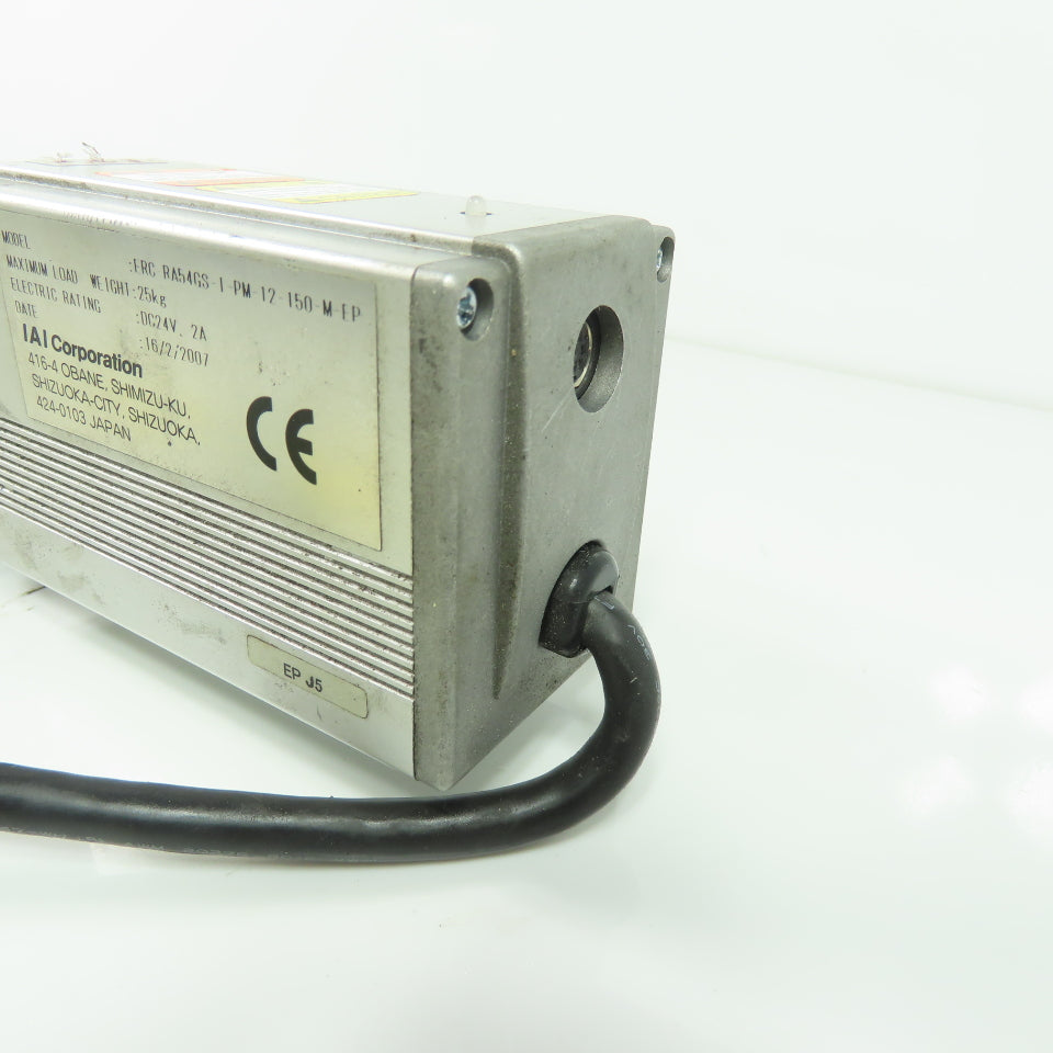 IAI ERC-RA54GS-I-PM-12-150-M-EP 24VDC Robo Cylinder Actuator 150mm Stroke 2A