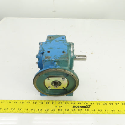 Reliance 56WG16B 50:1 Ratio Right Angle Gear Reducer 1/3HP 35RPM Output