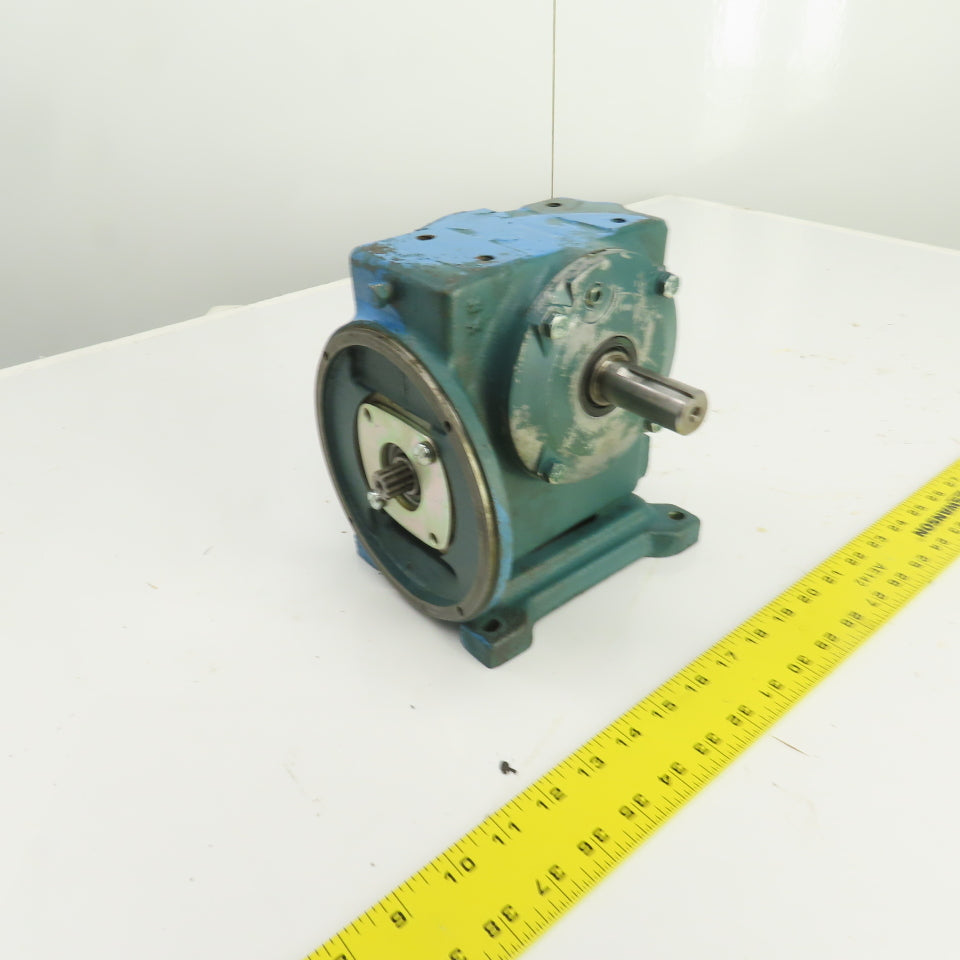 Reliance 56WG16B 50:1 Ratio Right Angle Gear Reducer 1/3HP 35RPM Output