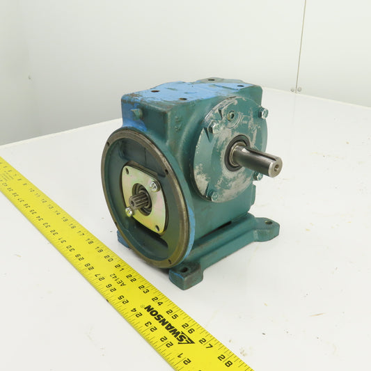 Reliance 56WG16B 50:1 Ratio Right Angle Gear Reducer 1/3HP 35RPM Output