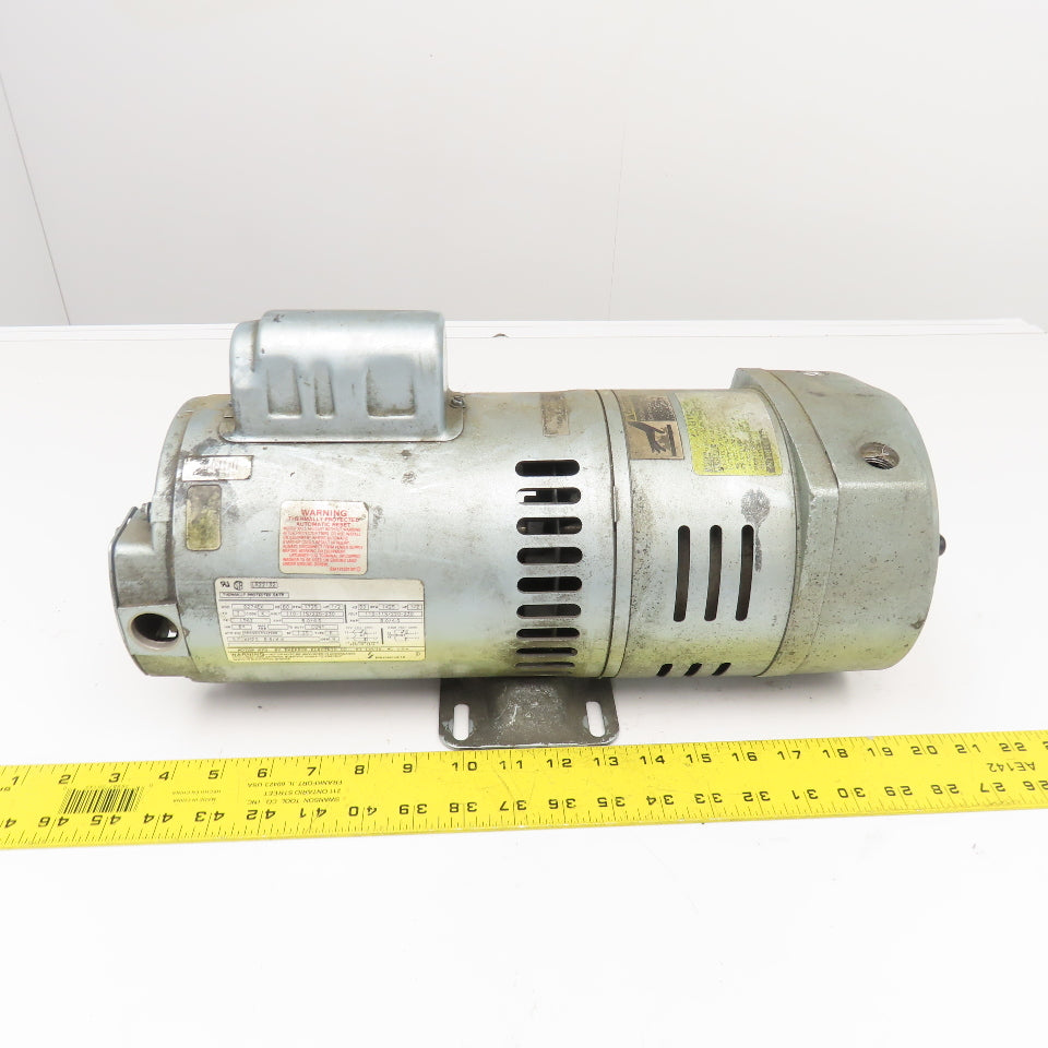 Emerson G247EX 1/2Hp 1Ph 110/220V 50/60Hz Vacuum Pump Cross Threaded Ports AS/IS