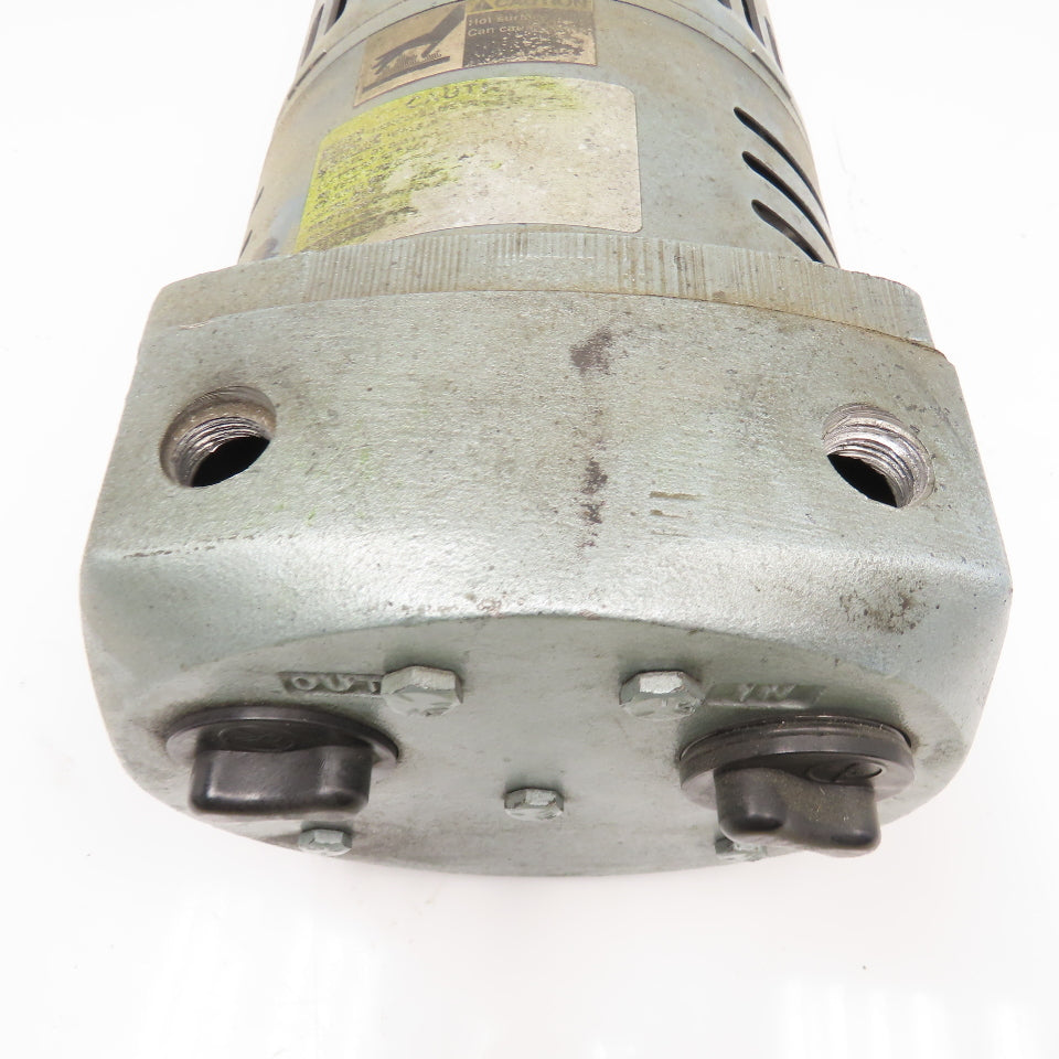 Emerson G247EX 1/2Hp 1Ph 110/220V 50/60Hz Vacuum Pump Cross Threaded Ports AS/IS