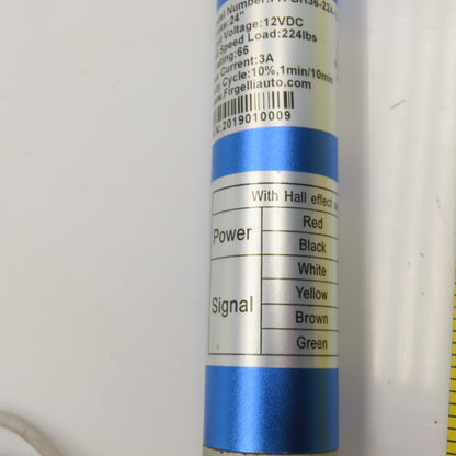 Firgelli FA-BH36-224-12-24" 36 Cal. Linear Actuators 24VDC 24" Stroke 224Lb Load