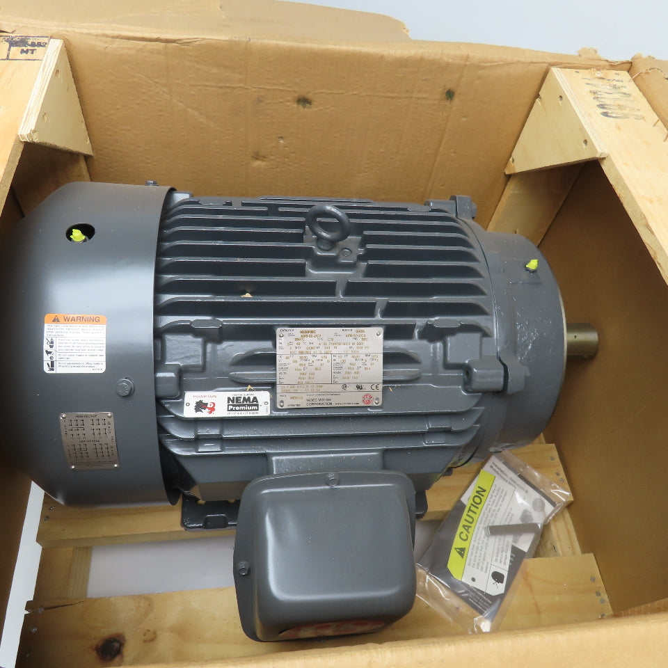 Nidec HD30P2EC 30Hp 1775 RPM 230/460V 3Ph 50/60Hz AC Motor