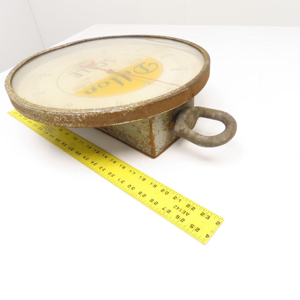 Dillon S-2500 0-2500Lbs Capacity Hanging Scale 5Lbs. Increments 16" Face Width