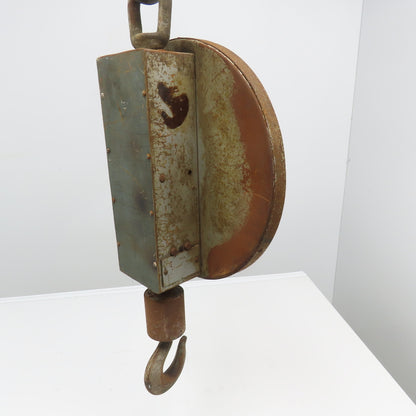 Dillon S-2500 0-2500Lbs Capacity Hanging Scale 5Lbs. Increments 16" Face Width