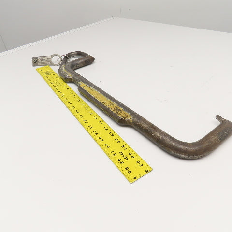 Wiscolift Certified 2000Lbs. Single Leg Coil Lifting J-Hook 2' Reach