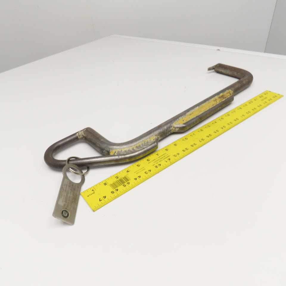 Wiscolift Certified 2000Lbs. Single Leg Coil Lifting J-Hook 2' Reach
