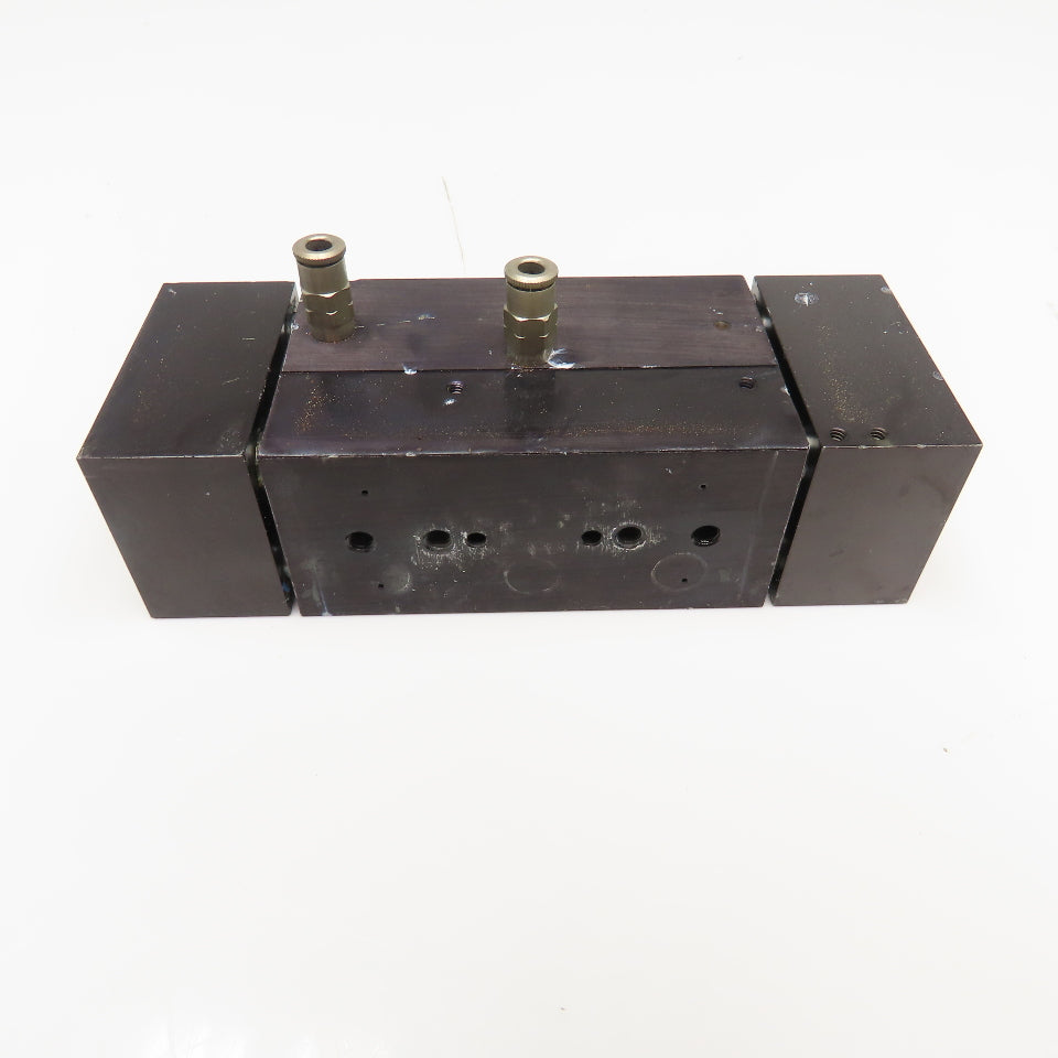 1" Stroke Pneumatic Double Acting Double Ended Linear Actuator