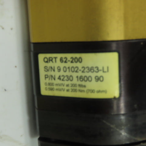 Atlas Copco 4230 1705 80 QMR62-32RT Electric Nut Runner 5/8" Drive 7000RPM 41V