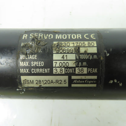 Atlas Copco 4230 1705 80 QRT 62-200 Electric Nut Runner 5/8" Drive 7000RPM 41V