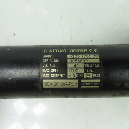 Atlas Copco 4230 1705 80 QMR62-46-R Electric Nut Runner 3/4" Drive 7000RPM 41V