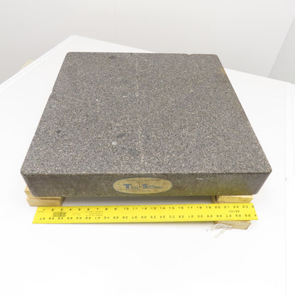 Tru Stone 24" x 24" x 4" Gray Granite Surface Plate Layout