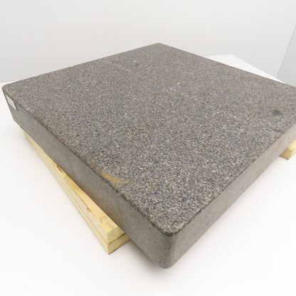 Tru Stone 24" x 24" x 4" Gray Granite Surface Plate Layout