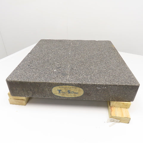 Tru Stone 24" x 24" x 4" Gray Granite Surface Plate Layout