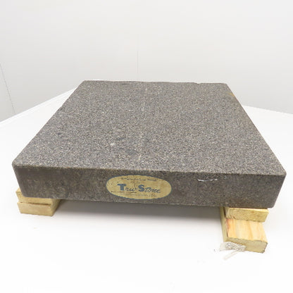 Tru Stone 24" x 24" x 4" Gray Granite Surface Plate Layout