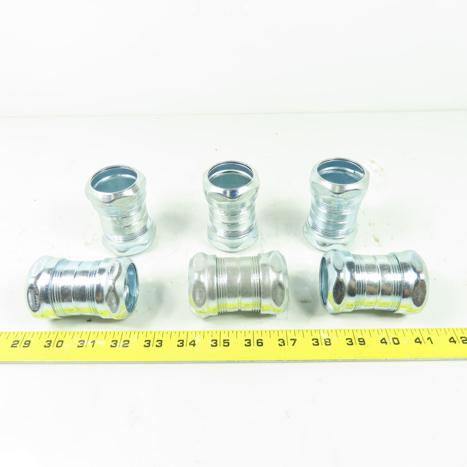 ETP  1-1/4" C Compression Coupling Stainless Steel Lot Of 6